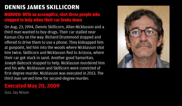 Executed May 20, 2009: Dennis James Skillicorn